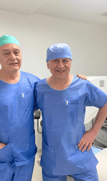 Les Drs Francis Ferrari et Jean-François Faure