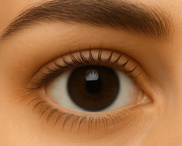 Yeux verts, avant l'intervention